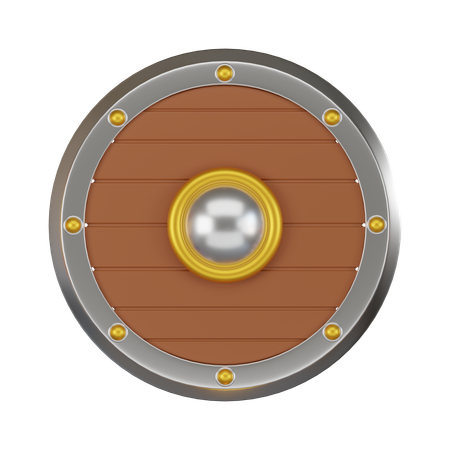 シールド  3D Icon