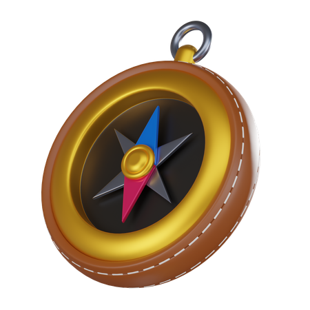 方位磁針  3D Icon