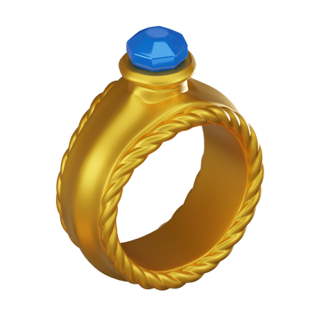 指輪  3D Icon