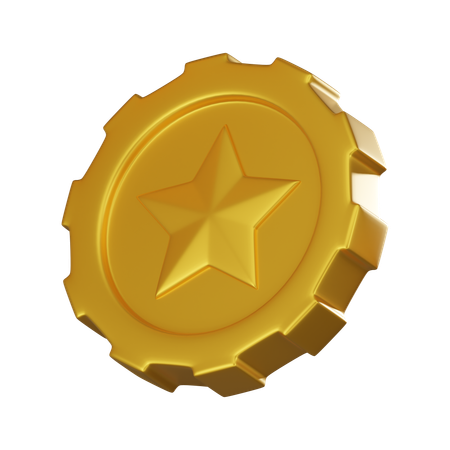 コイン  3D Icon