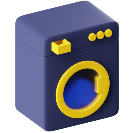 세탁기  3D Icon