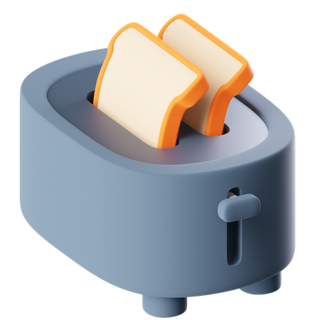 토스터에  3D Icon