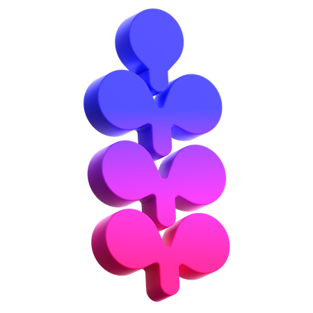 自然を残す  3D Icon