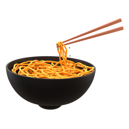 麺類  3D Icon