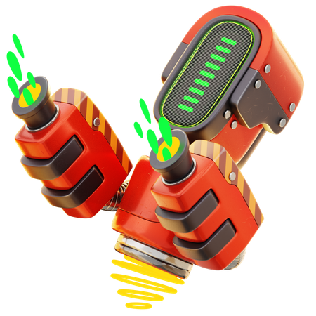 로봇  3D Icon
