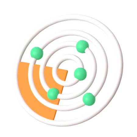 레이더  3D Icon