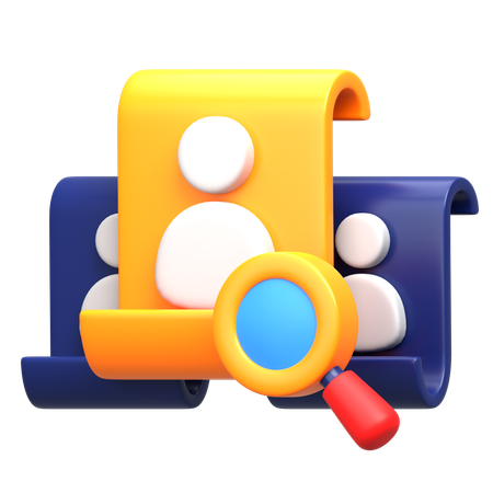 定性分析  3D Icon