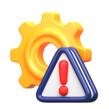 危機管理  3D Icon