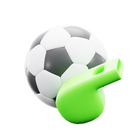 サッカー  3D Icon