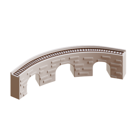 기찻길  3D Icon