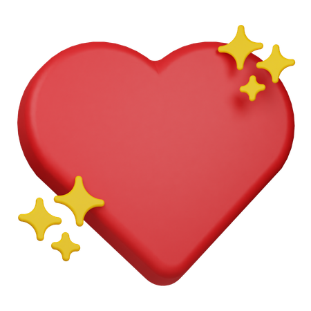 愛は瞬きする  3D Icon
