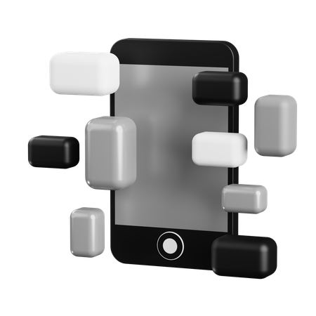 전화 소프트웨어  3D Icon