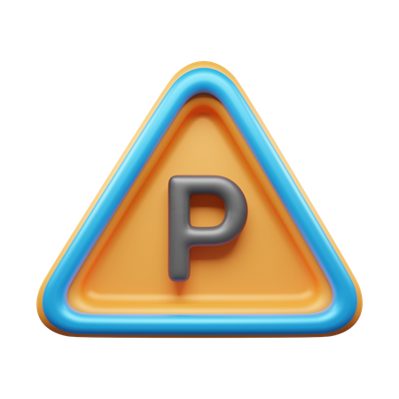 주차 표시  3D Icon