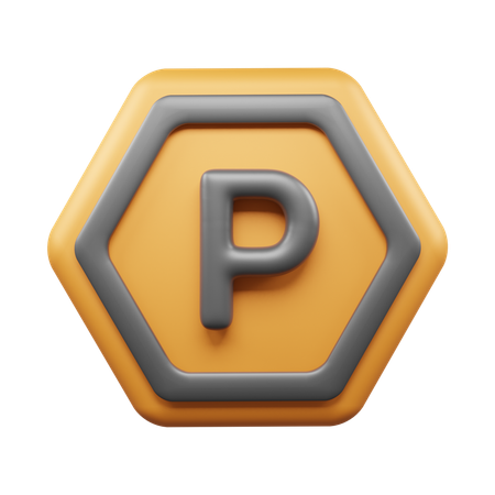 주차 표시  3D Icon
