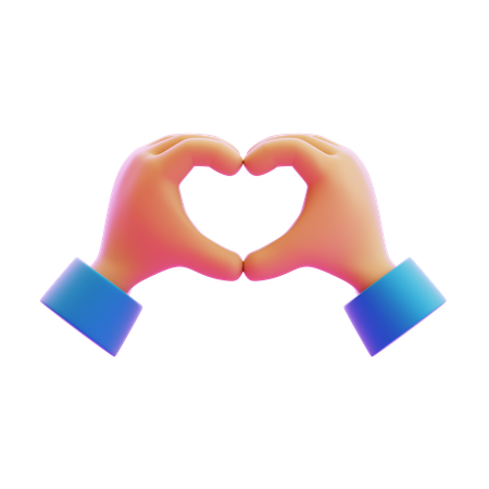 마음의 손짓  3D Icon