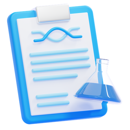 과학 실험실  3D Icon