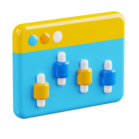 근대  3D Icon