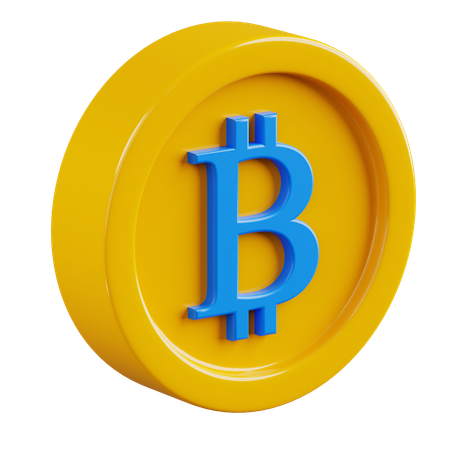 비트코인  3D Icon