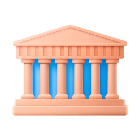 아테네의 아크로 폴리스  3D Icon