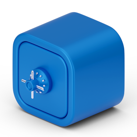 은행 금고  3D Icon