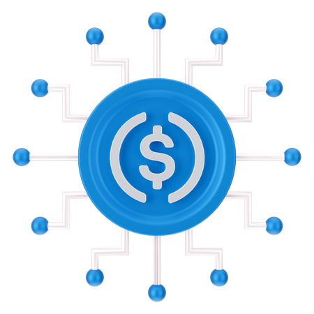 국제 네트워크  3D Icon