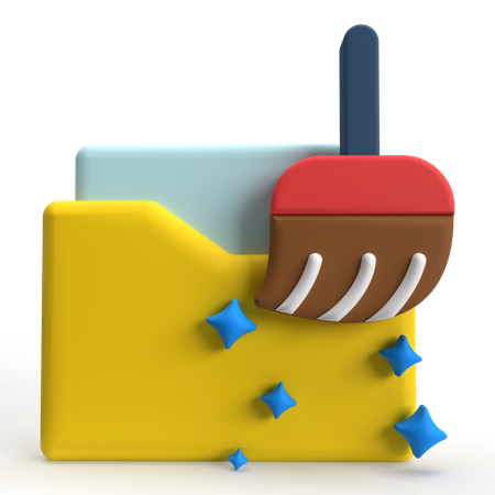 データクリーニング  3Dアイコン