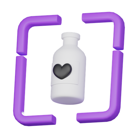 물약  3D Icon