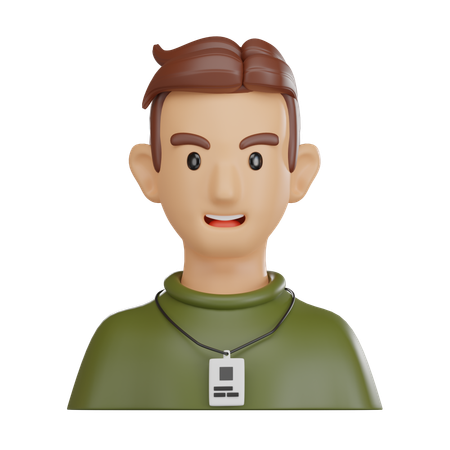직원  3D Icon
