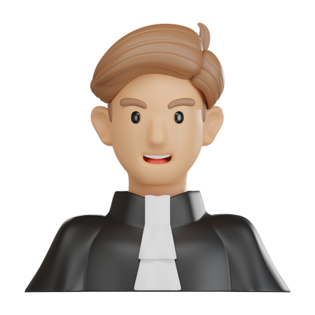 판사  3D Icon