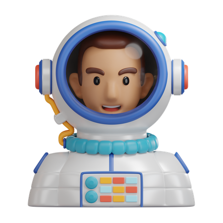 우주 비행사  3D Icon