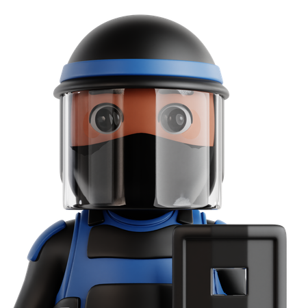 경찰  3D Icon