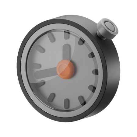 スポーツストップウォッチ  3D Icon
