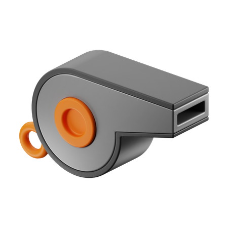 ホイッスル  3D Icon