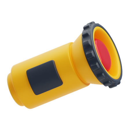 懐中電灯  3D Icon