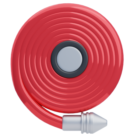 消防ホース  3D Icon