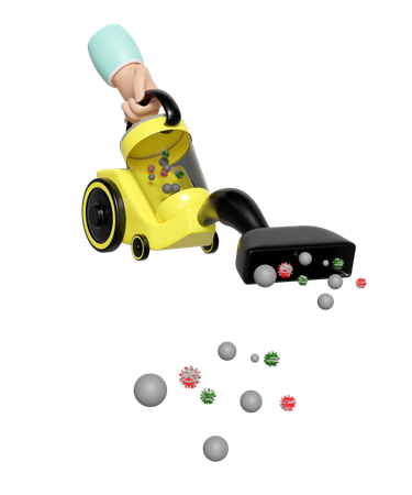 진공 청소기  3D Icon