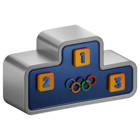 챔피언 플랫폼  3D Icon