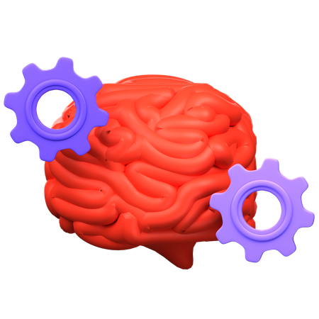 ブレインストーミング  3D Icon