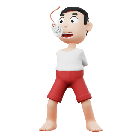 먹기 대회  3D Icon