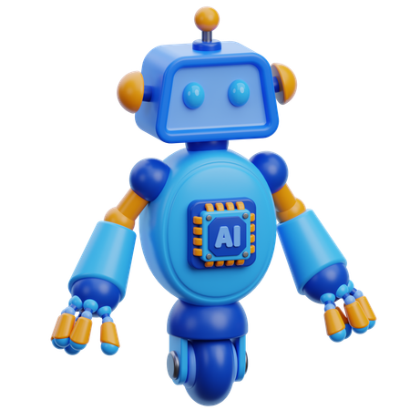 01 ai robot  3D Icon