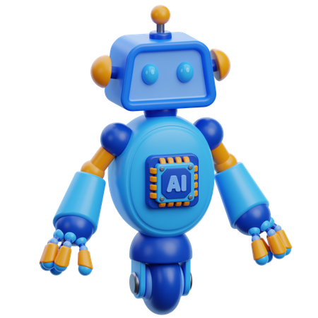 01 ai robot  3D Icon