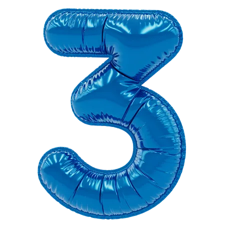 03 Balloon  3D Icon