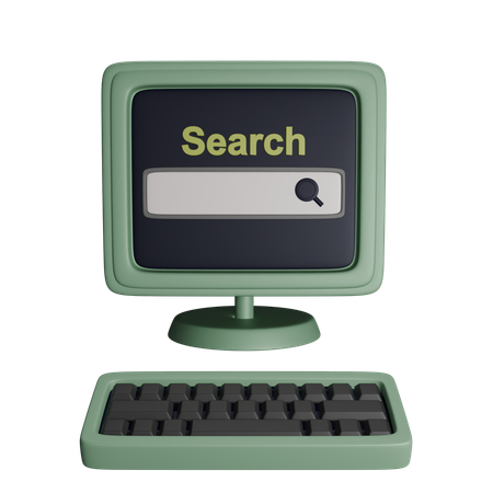 07Search  3D Icon