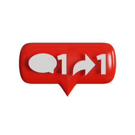 1 Comment And 1 Share Arrow  3D Logo