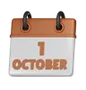 1 October