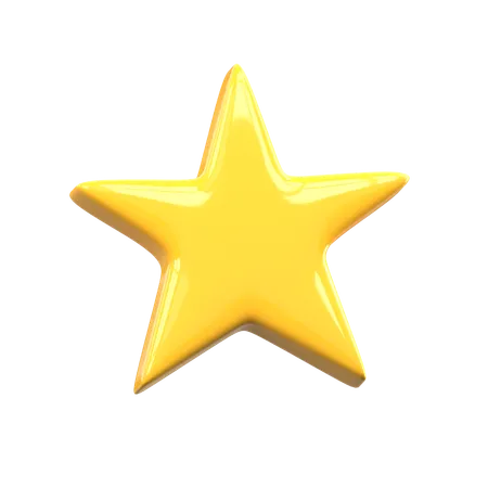 1 Star Rating  3D Icon