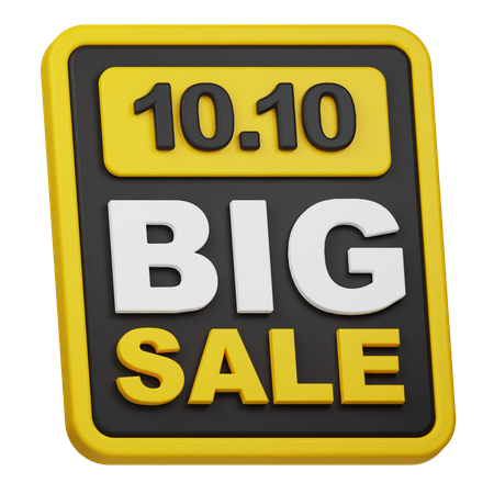 10 10 gran venta  3D Icon