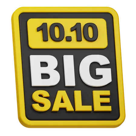 10 10 gran venta  3D Icon