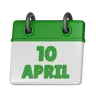 10 April