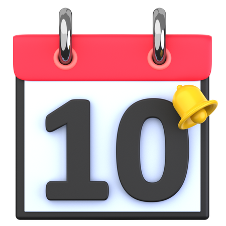 10 data  3D Icon